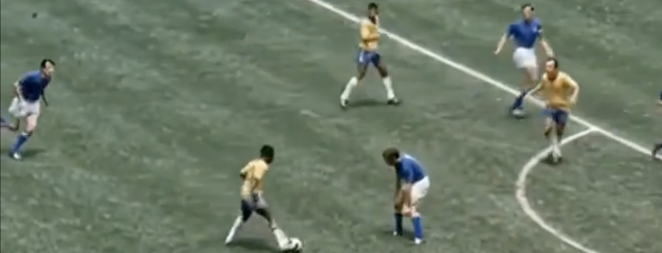 Pelé assist to Carlos Alberto HD