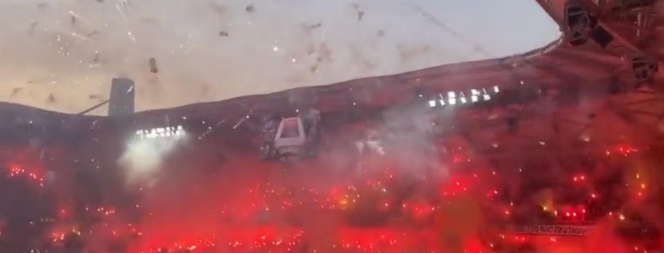 AEK Athens Super League Greece title celebrations