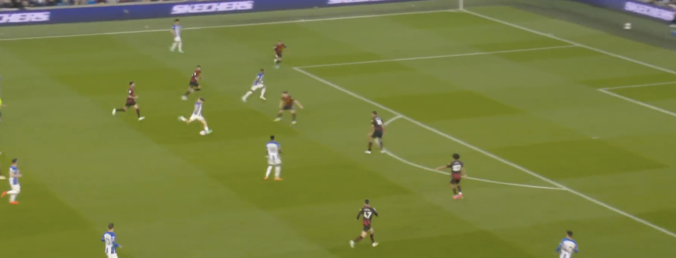 Julio Enciso goal vs Manchester City