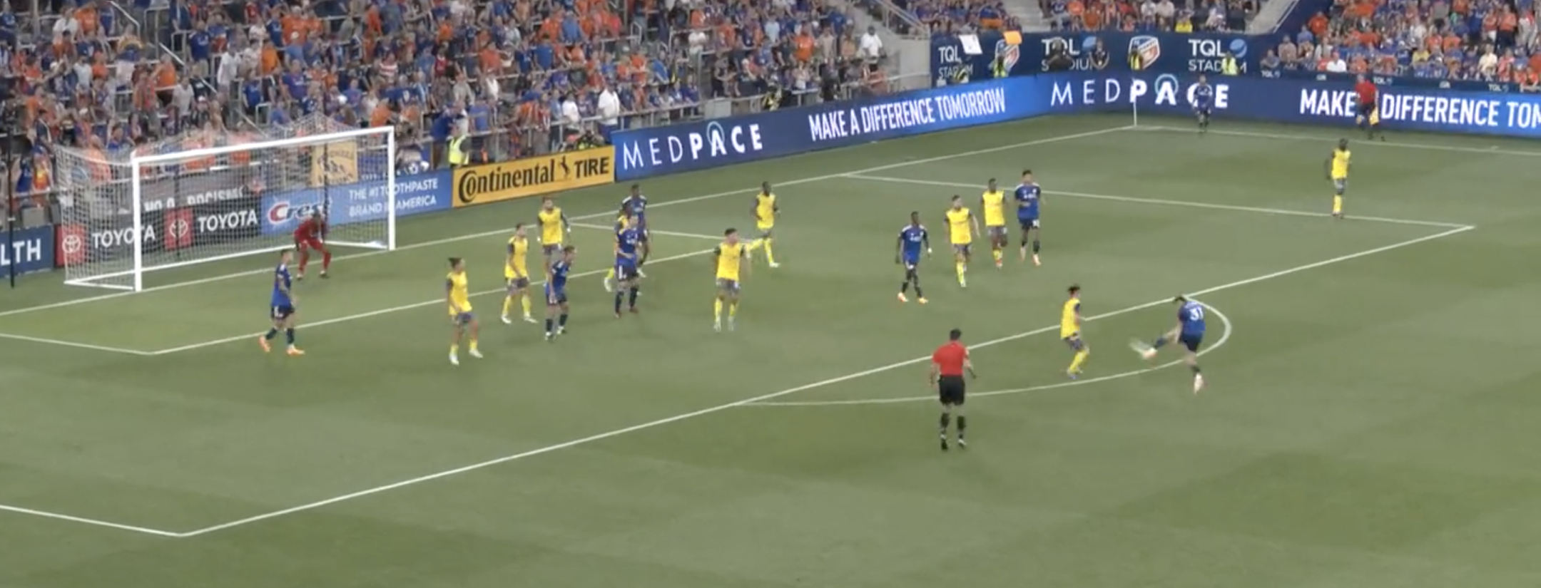 FC Cincinnati's Álvaro Barreal scores a must-see winner in the Open Cup