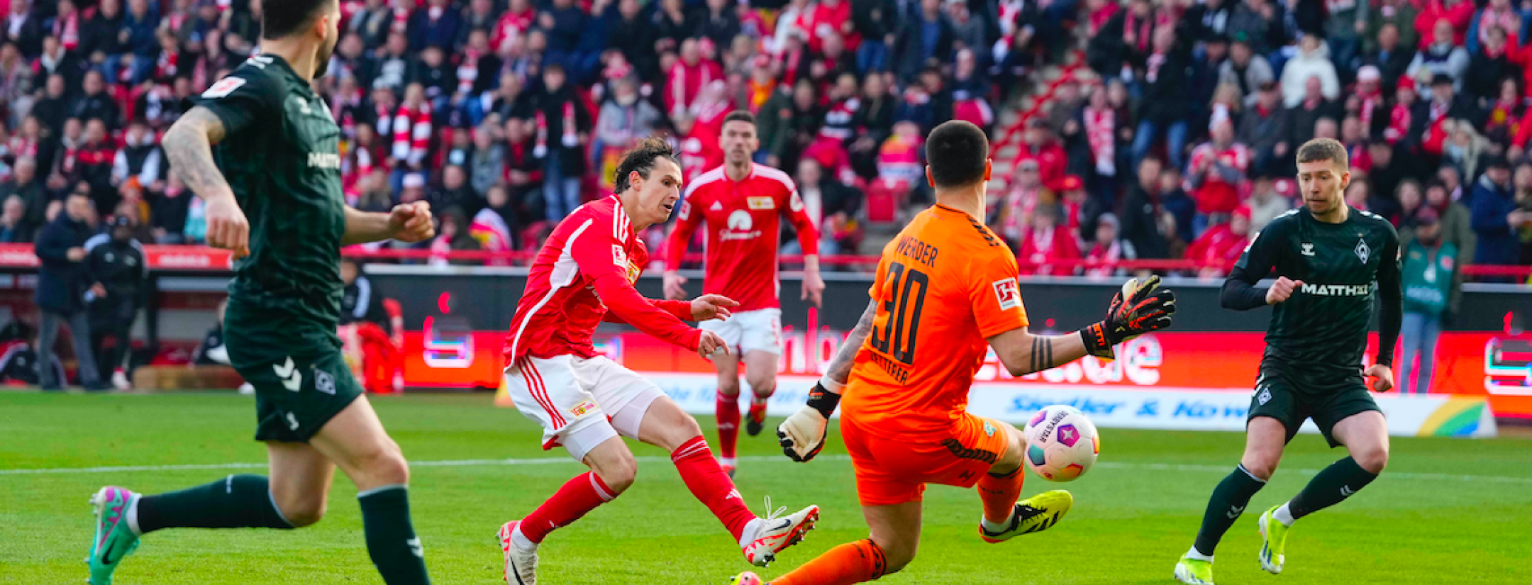 Brenden Aaronson goal vs. Werder Bremen
