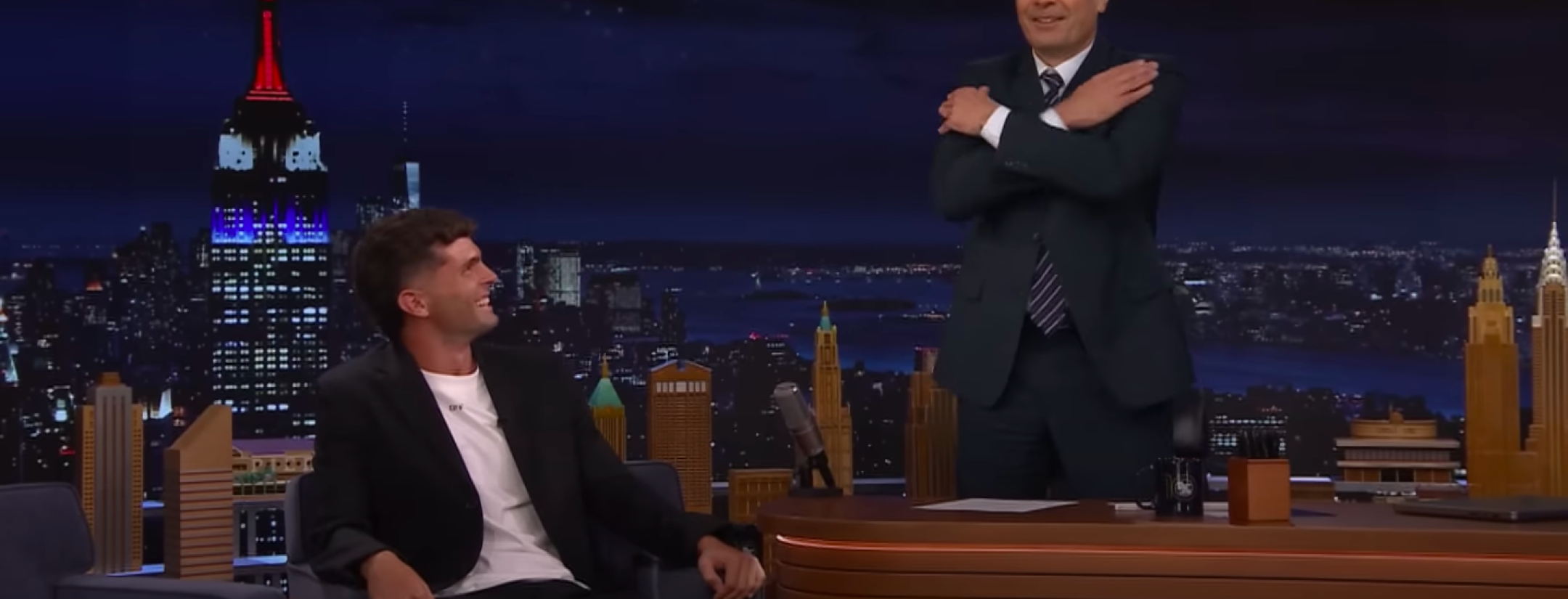 Jimmy Fallon new Pulisic celebration