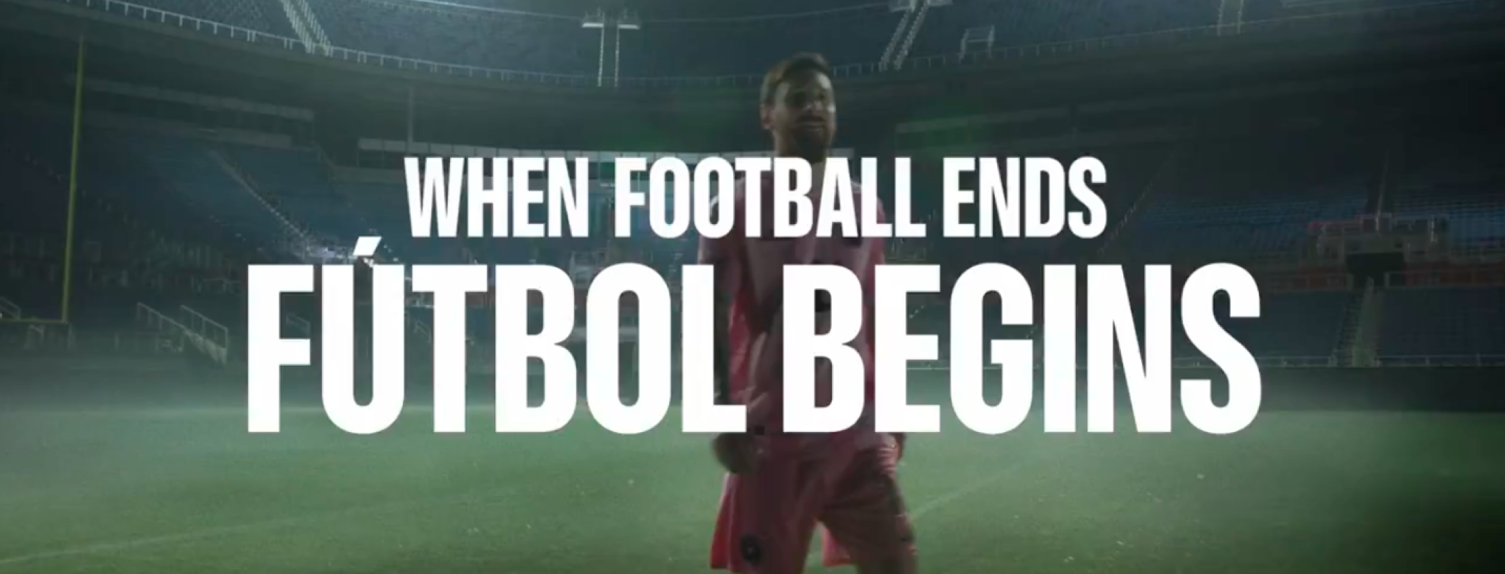 Lionel Messi MLS Super Bowl ad