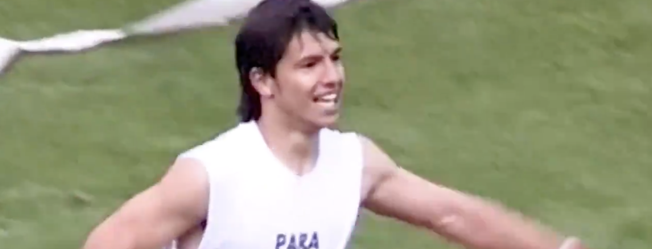 Aguero goal vs Racing Club