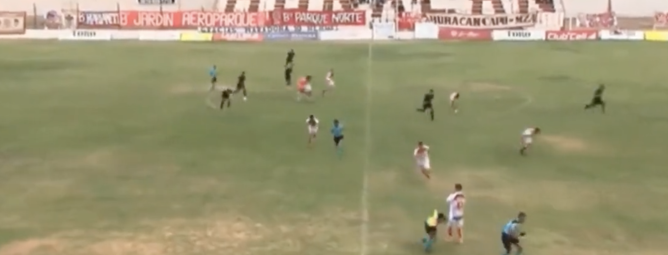 Argentina Coach Shot During Match