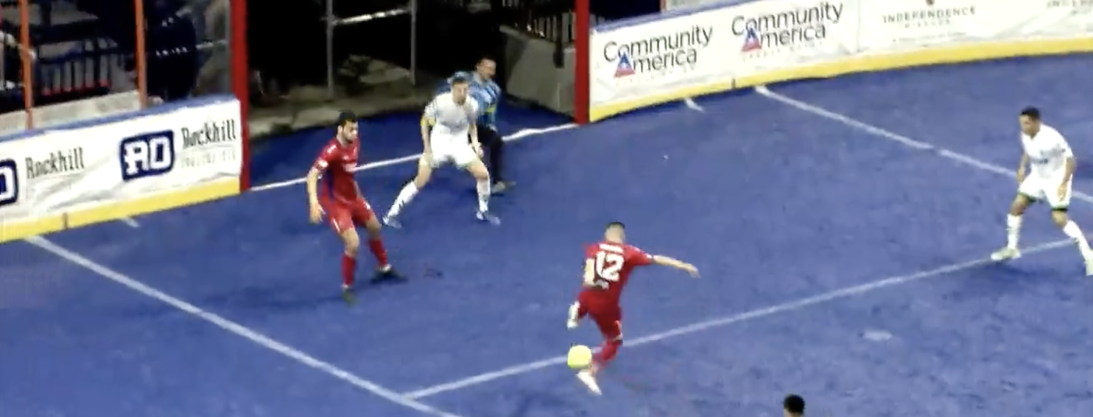 Crazy Indoor Soccer Goal