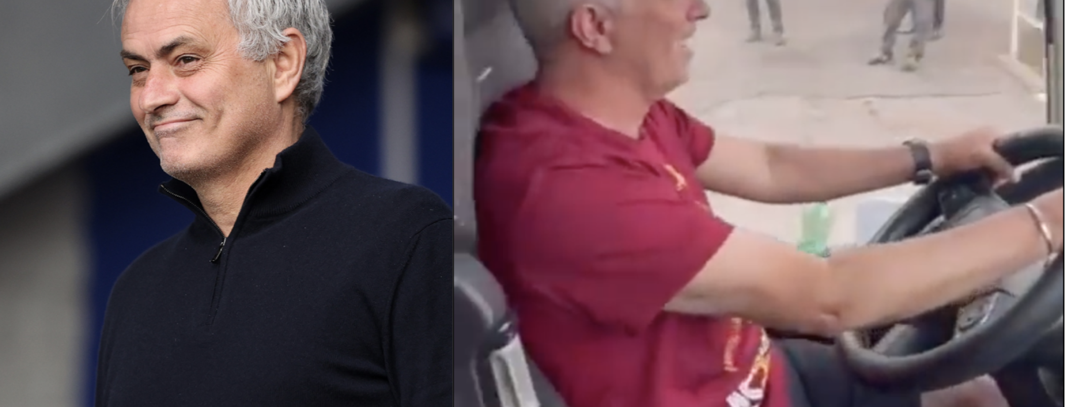 José Mourinho Bus Driving