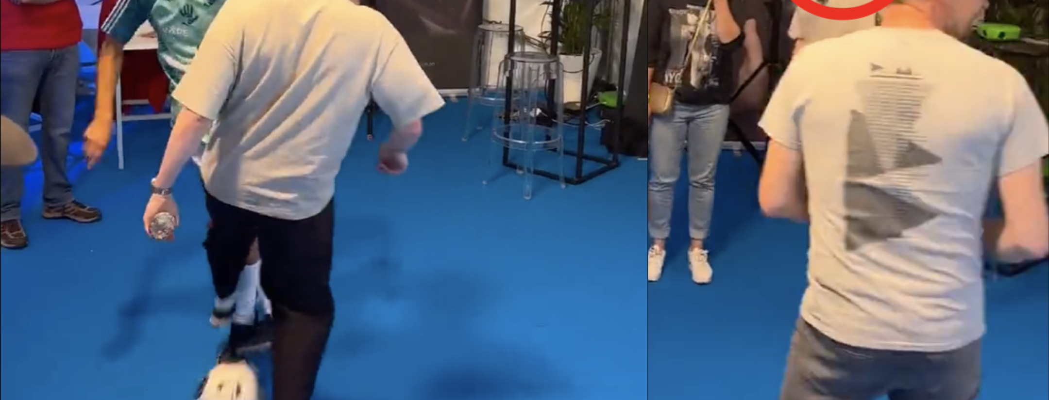 Kevin De Bruyne Nutmeg Video