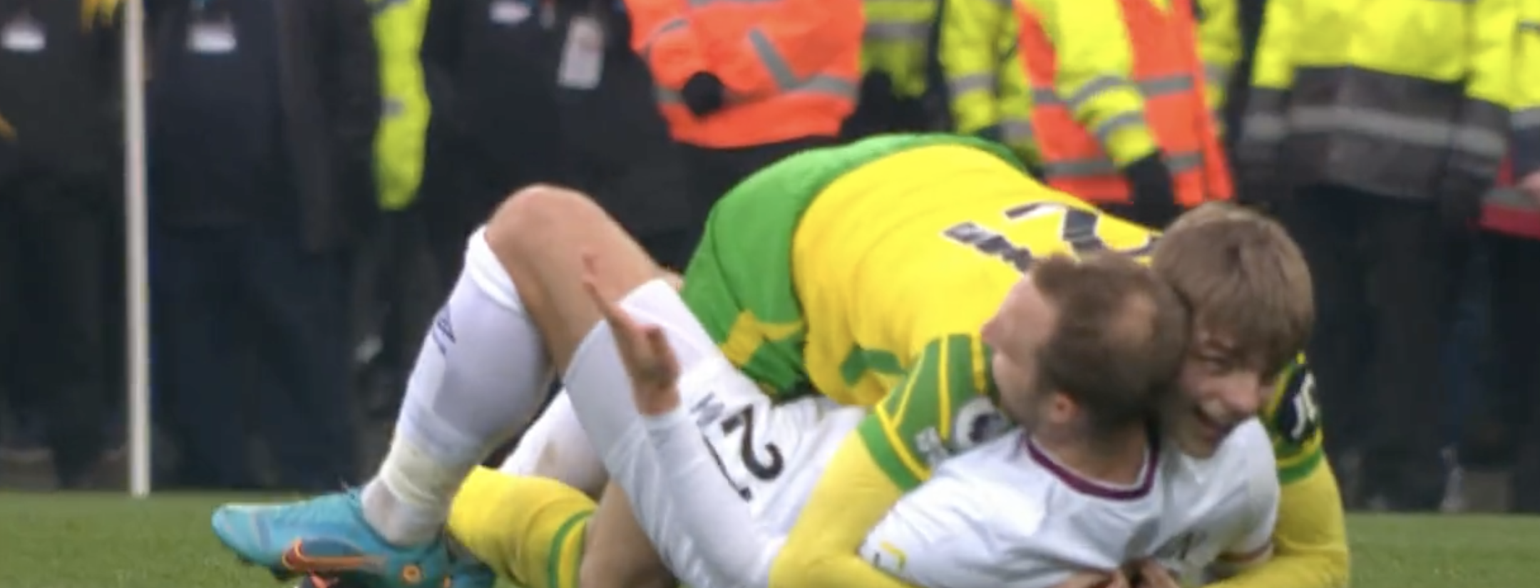 Williams Eriksen Share A Warm Embrace