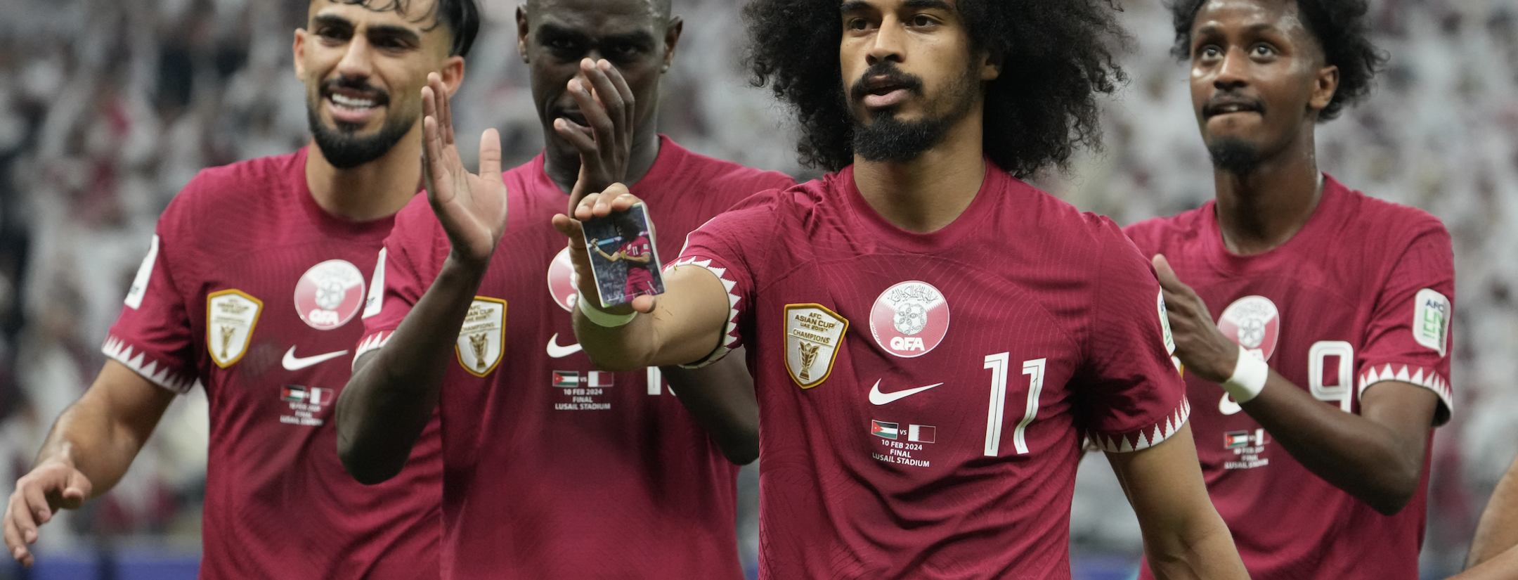 Magic card trick celebration