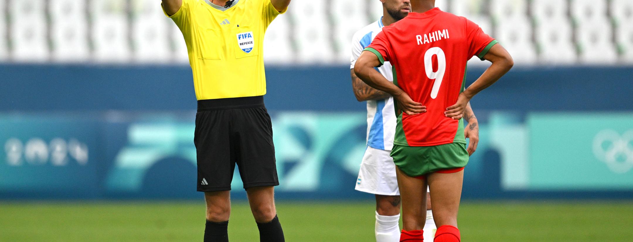 Argentina vs Morocco VAR controversy 