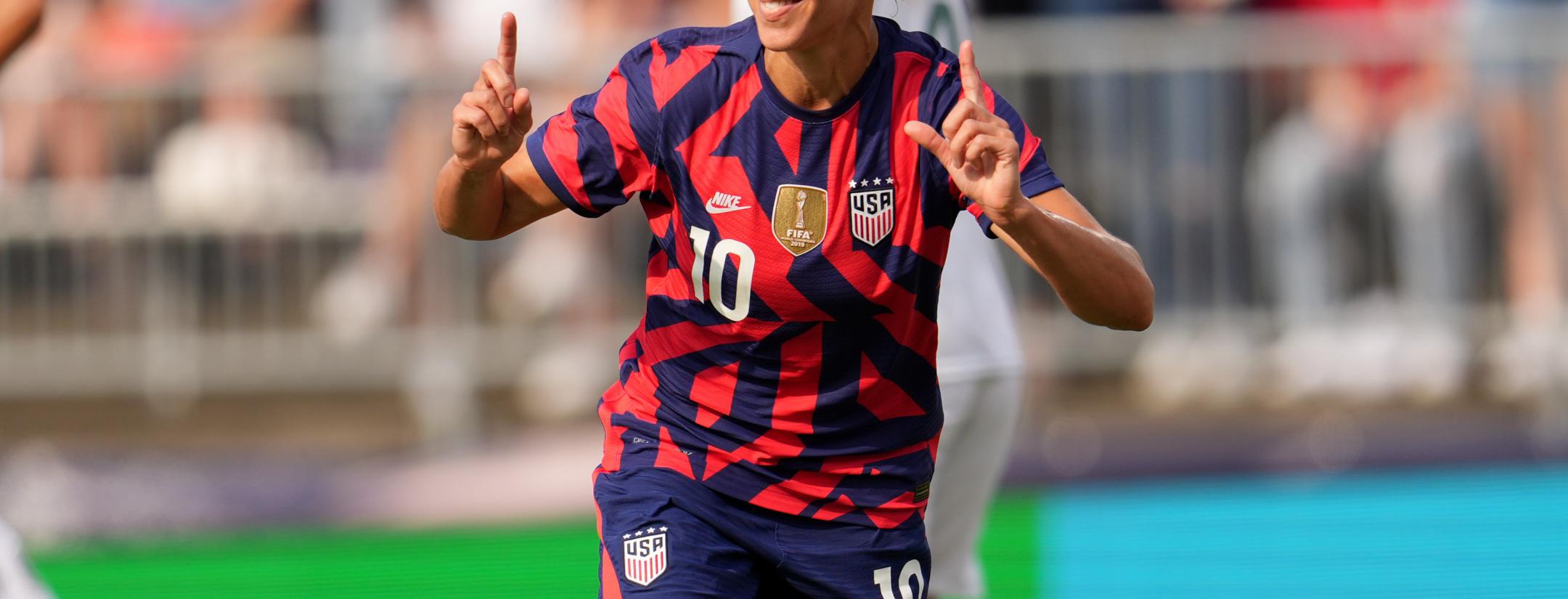 Carli Lloyd baby announcement 