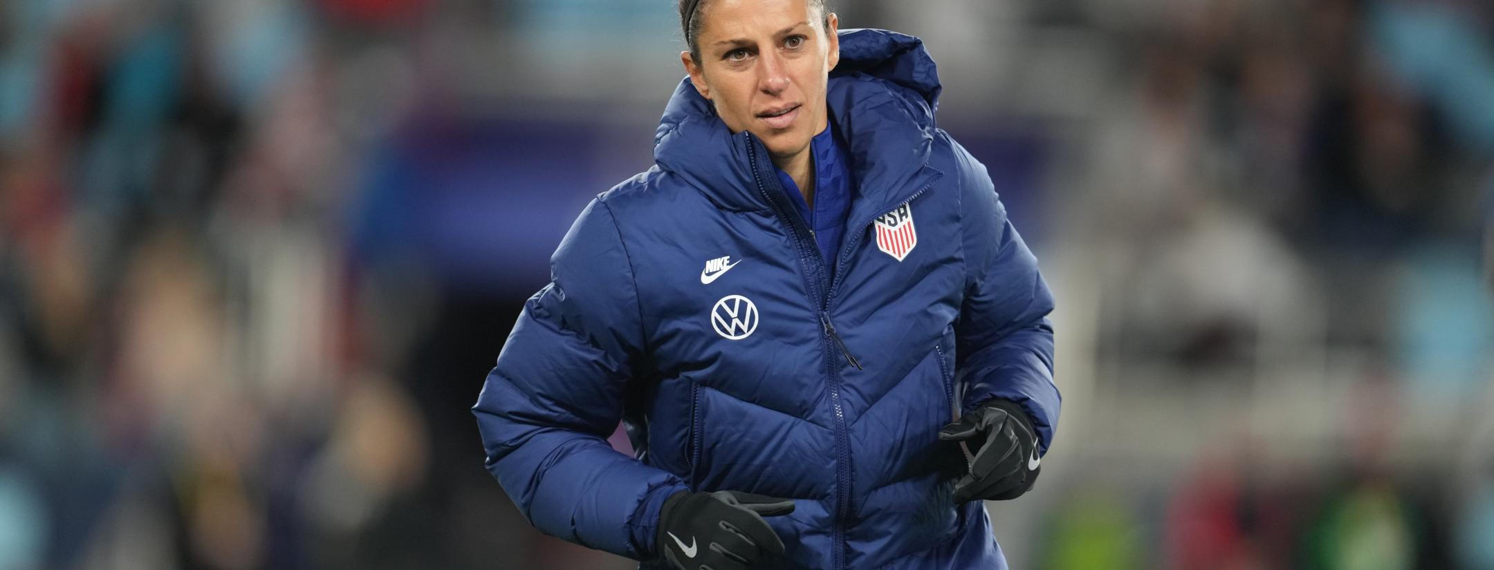 Carli Lloyd reaction to Mexico loss