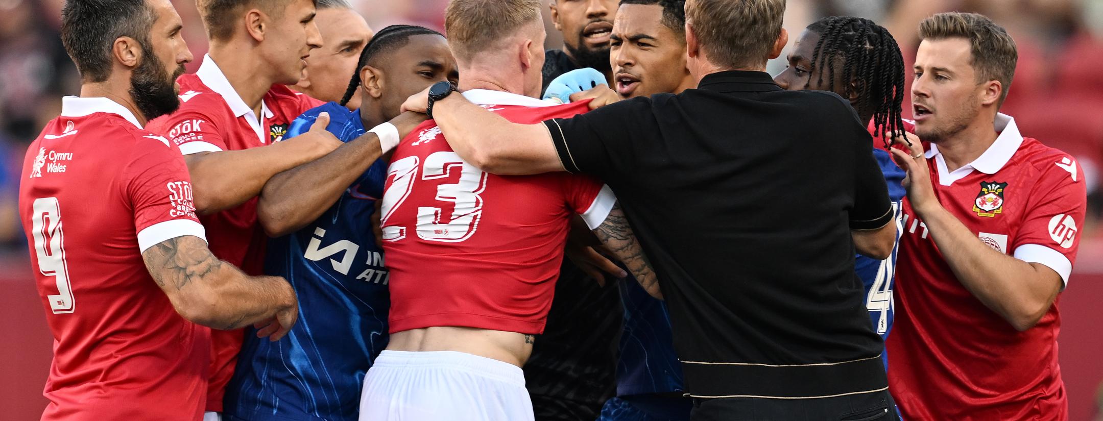 Chelsea Wrexham fight