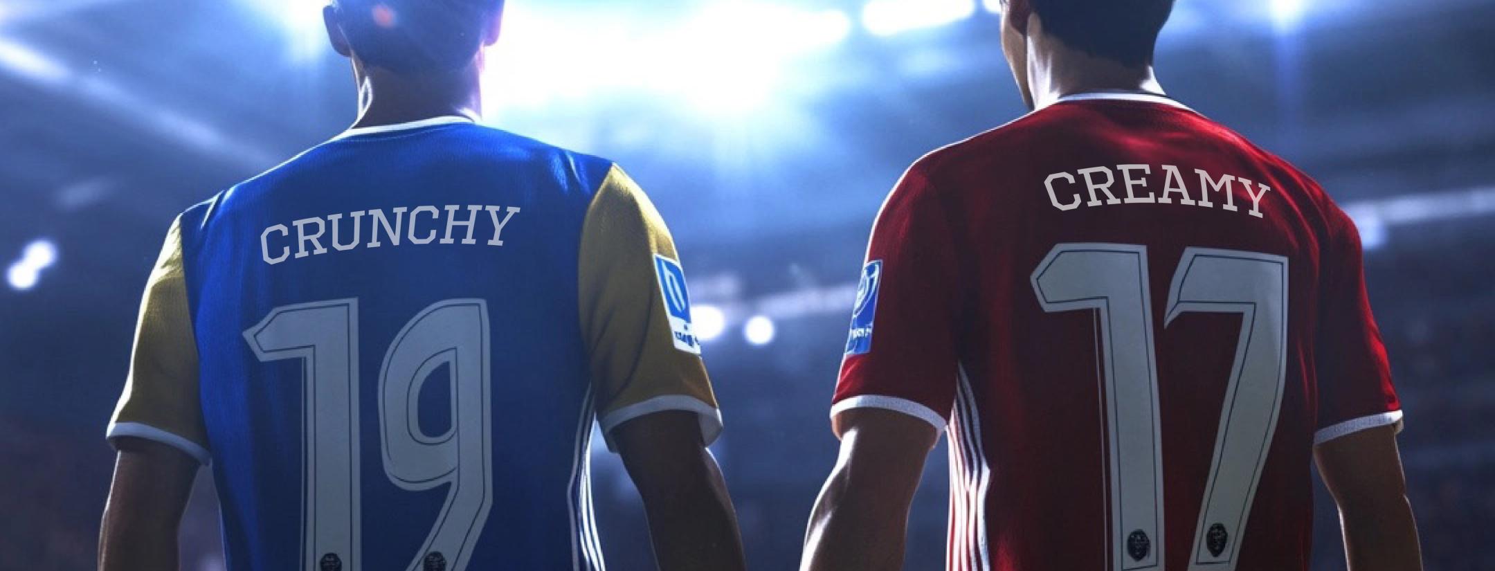 Crunchy vs Creamy soccer quiz