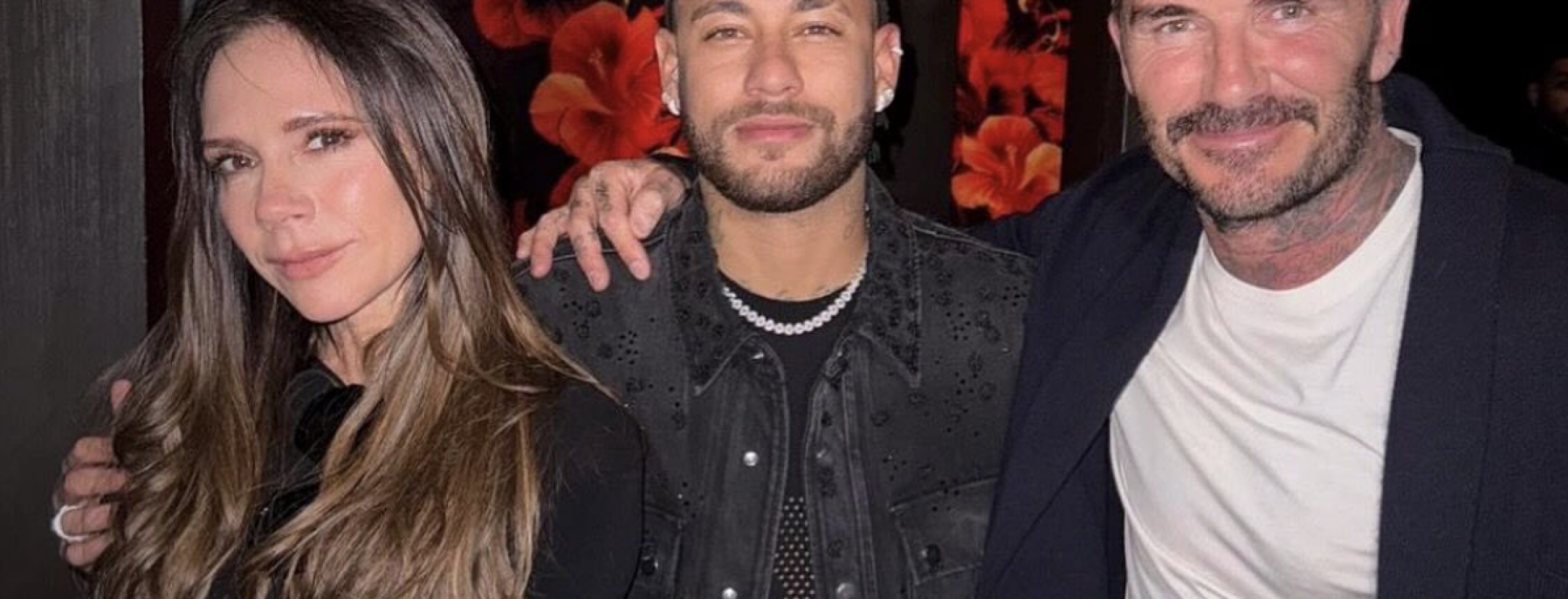 David Beckham Neymar Instagram post