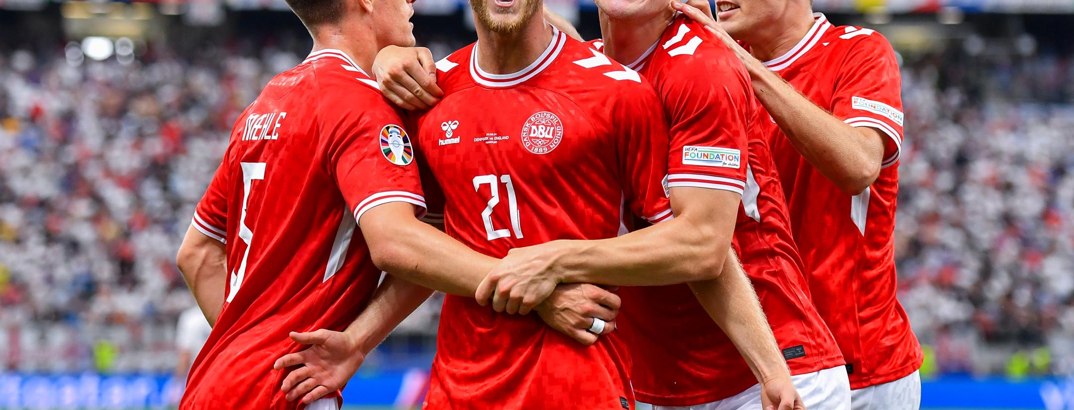 Denmark goal vs England