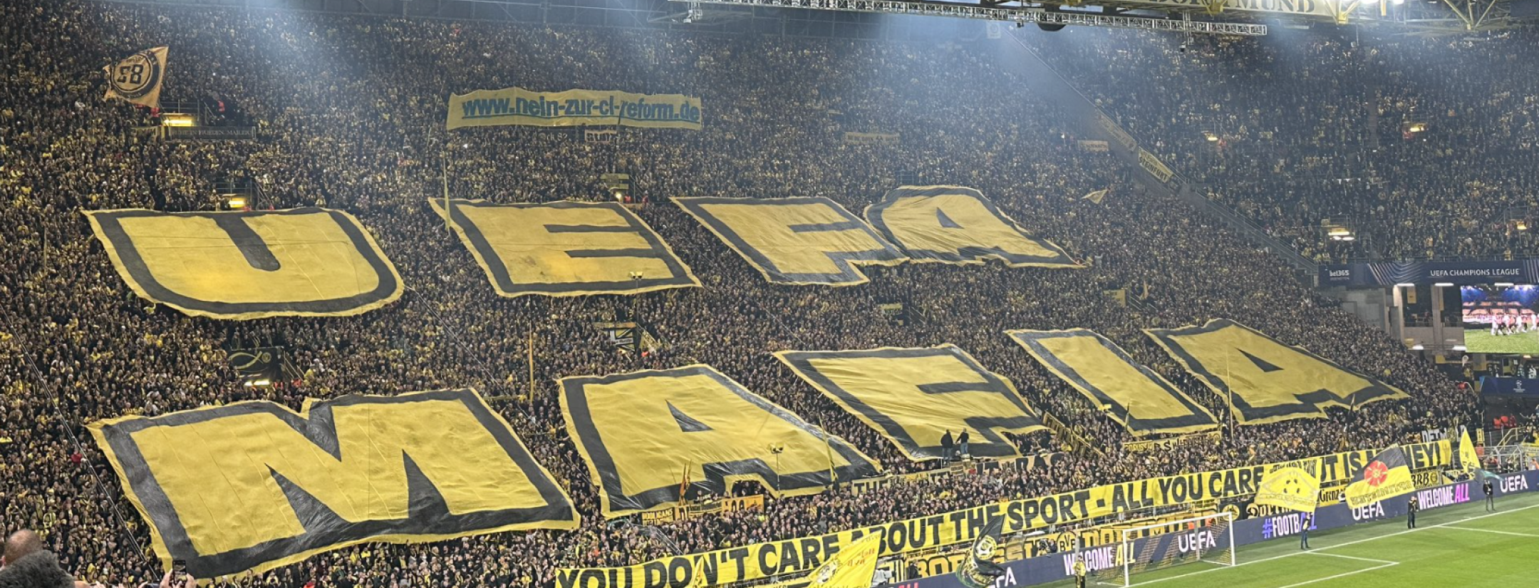 Dortmund fans UEFA Mafia