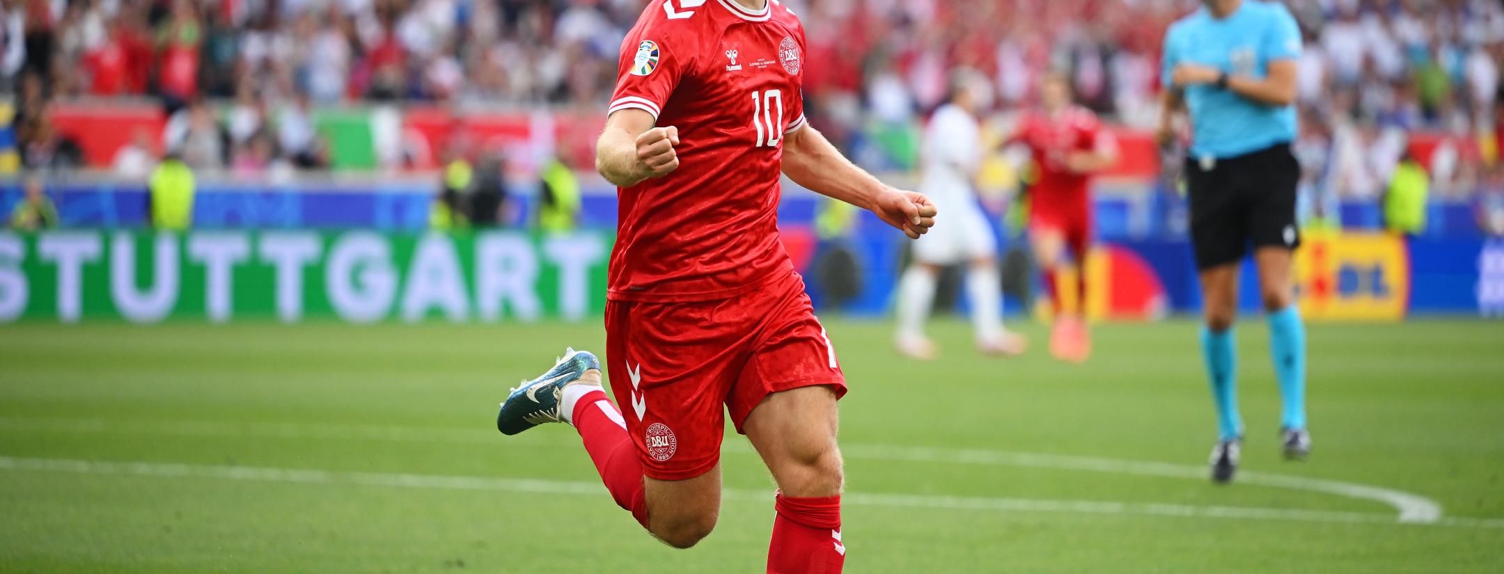 Eriksen goal vs Slovenia