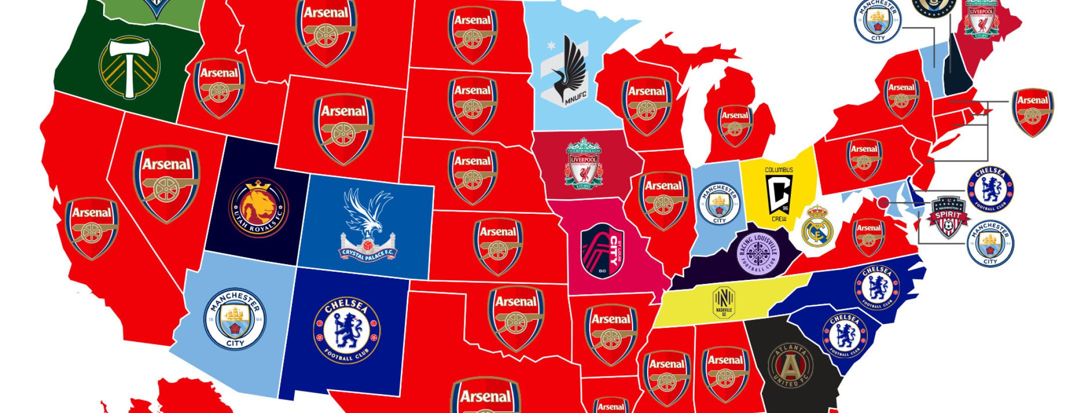 FBref soccer map of United States