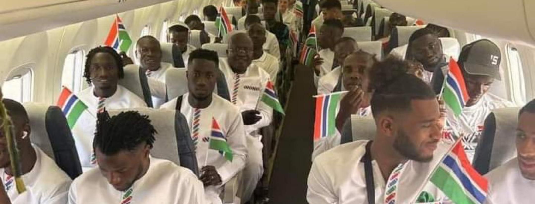 Gambia flight to AFCON makes emergency landing 