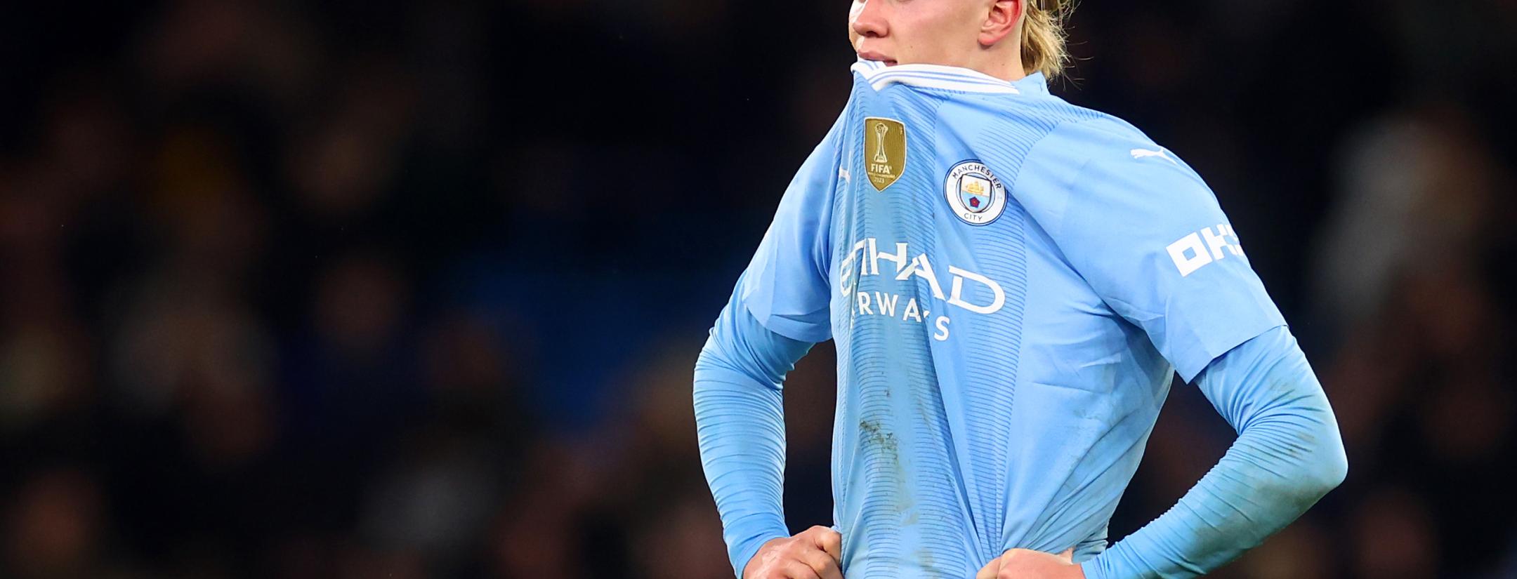 Haaland pushes camera