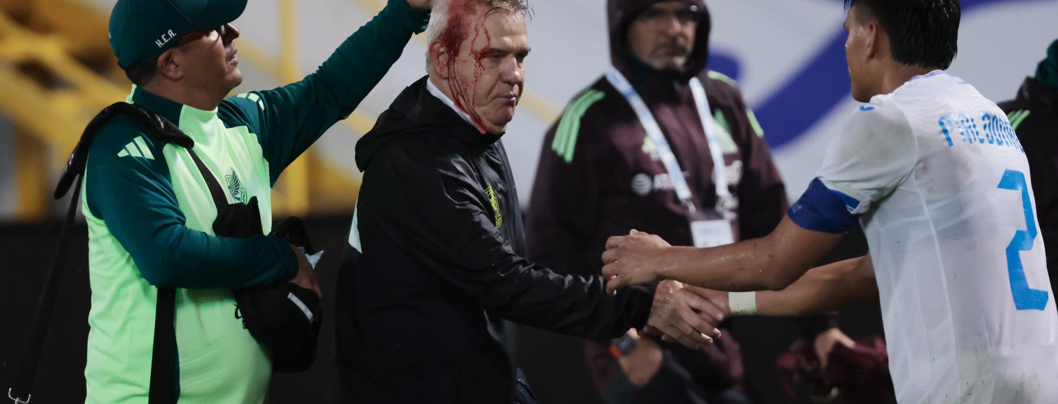 Javier Aguirre beer can