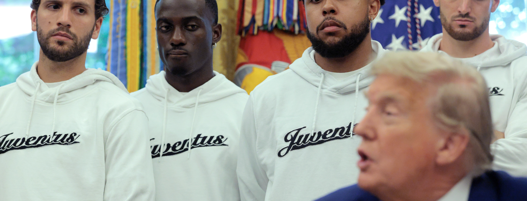 Juventus Donald Trump meeting