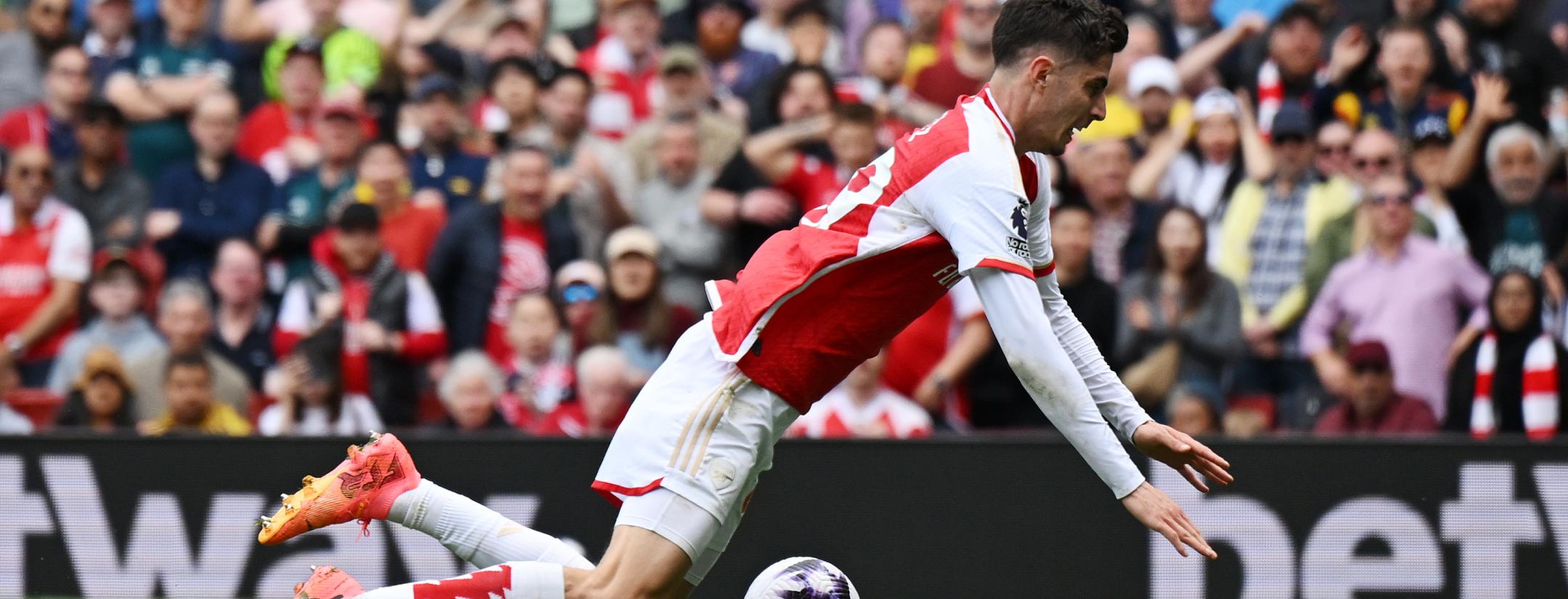 Havertz dive vs Bournemouth 