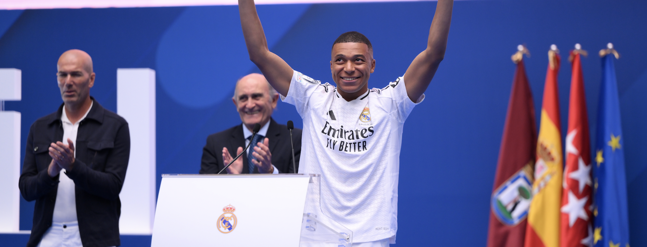Mbappé Real Madrid unveiling