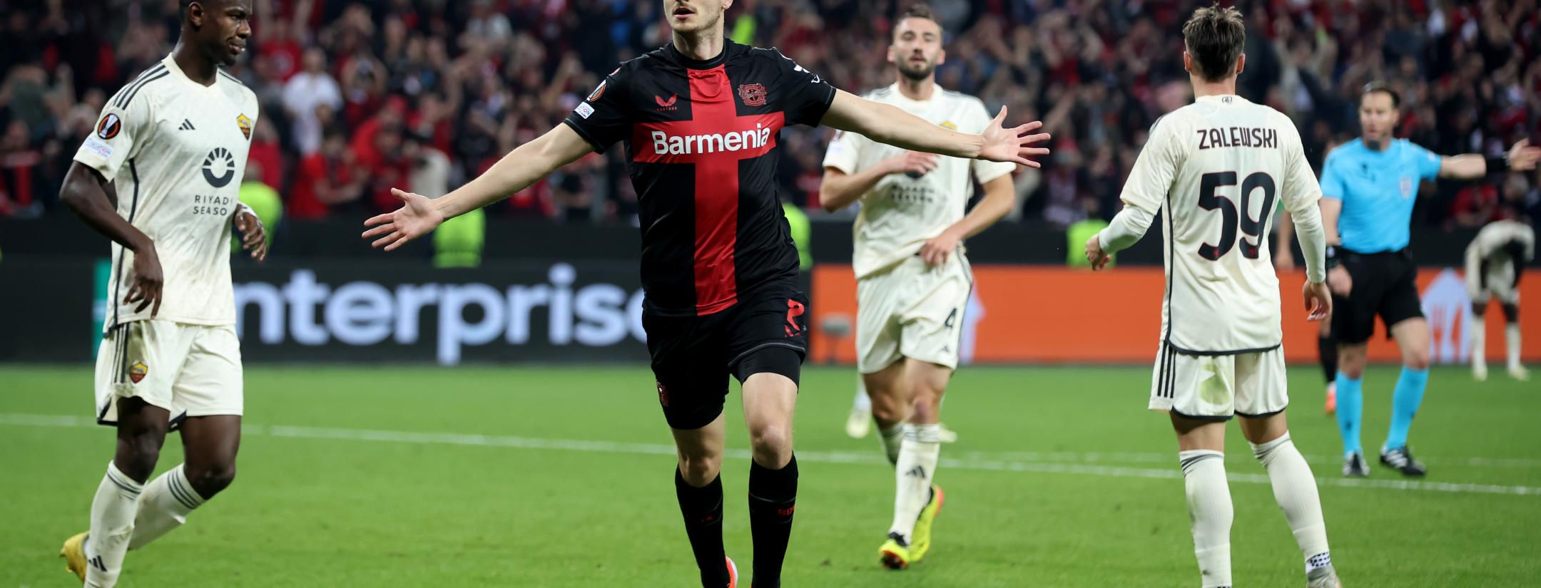 Leverkusen comeback vs Roma