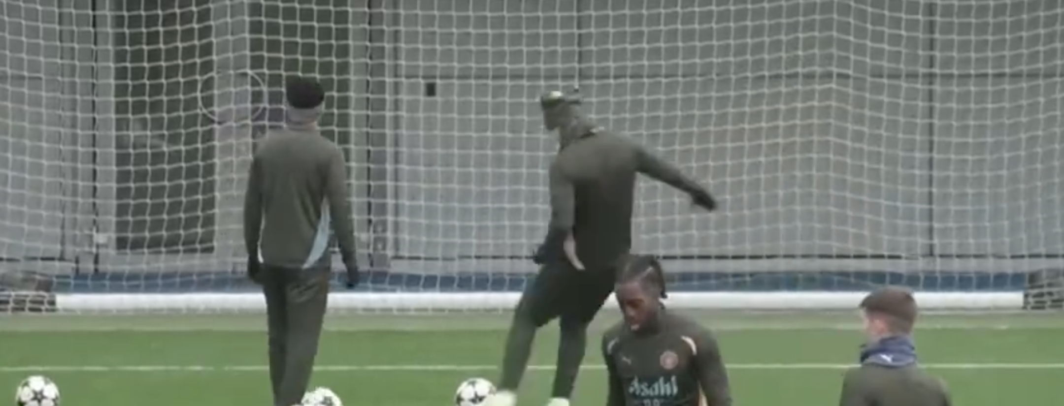 Man City penalty practice fails