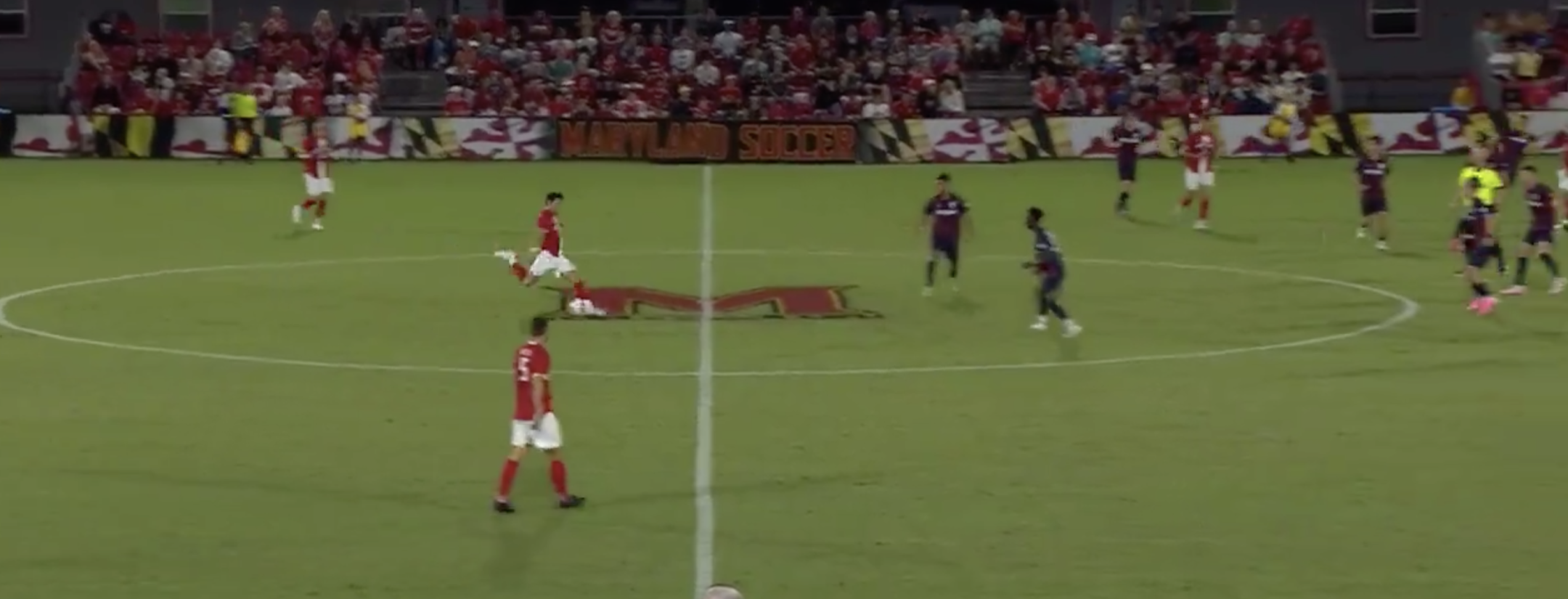 Maryland midfield goal