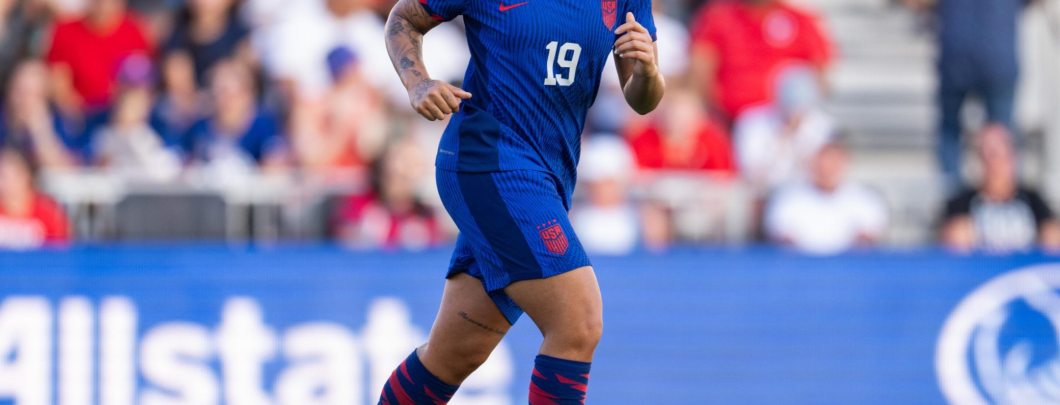 Mia Fishel ACL tear sees her miss Gold Cup