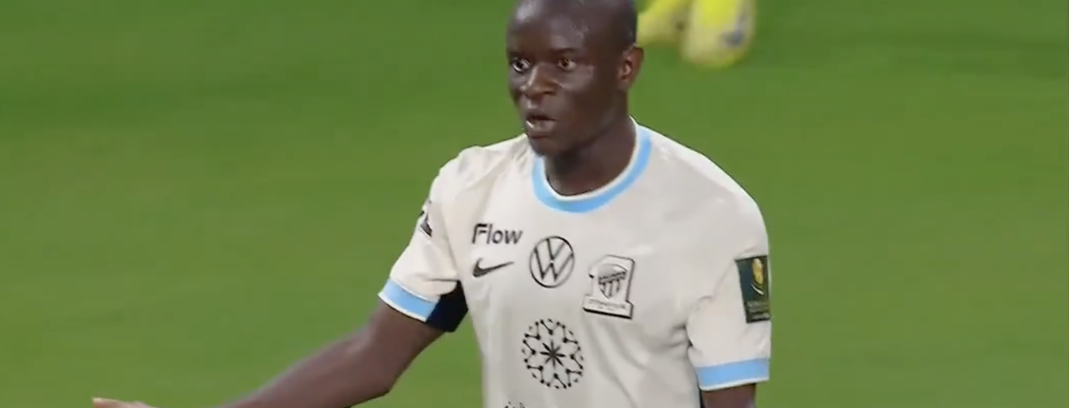 Kanté upset with referee