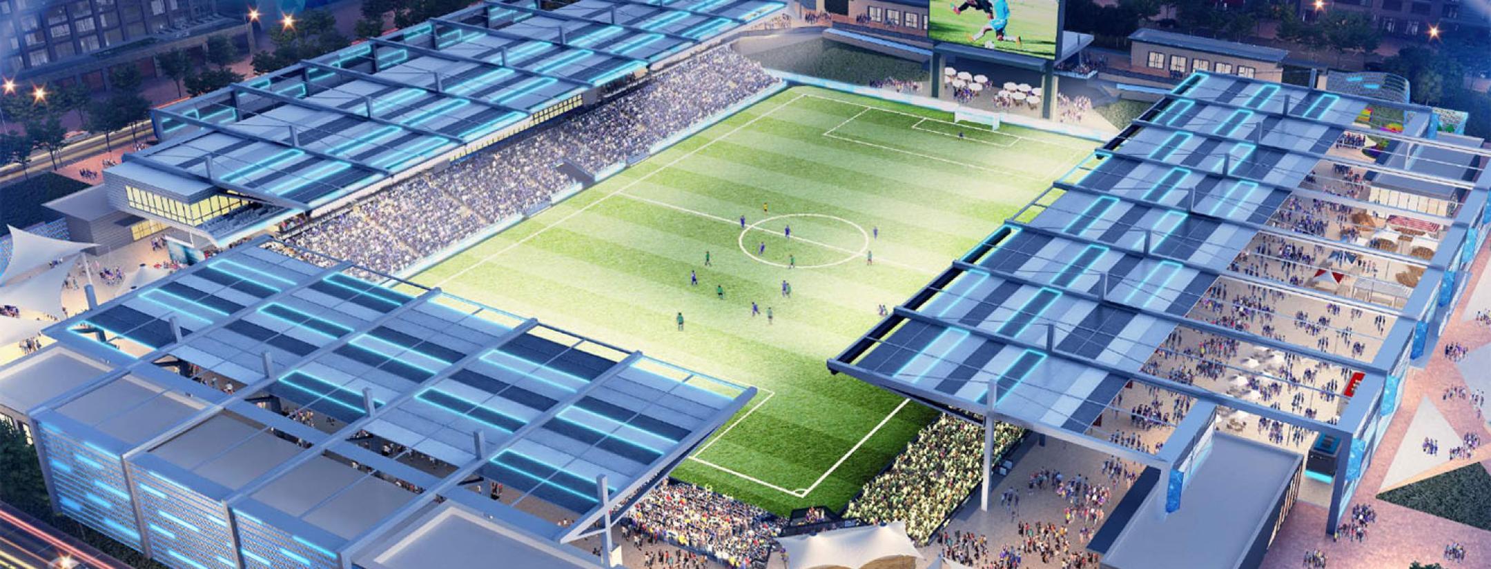 Oklahoma City soccer stadium