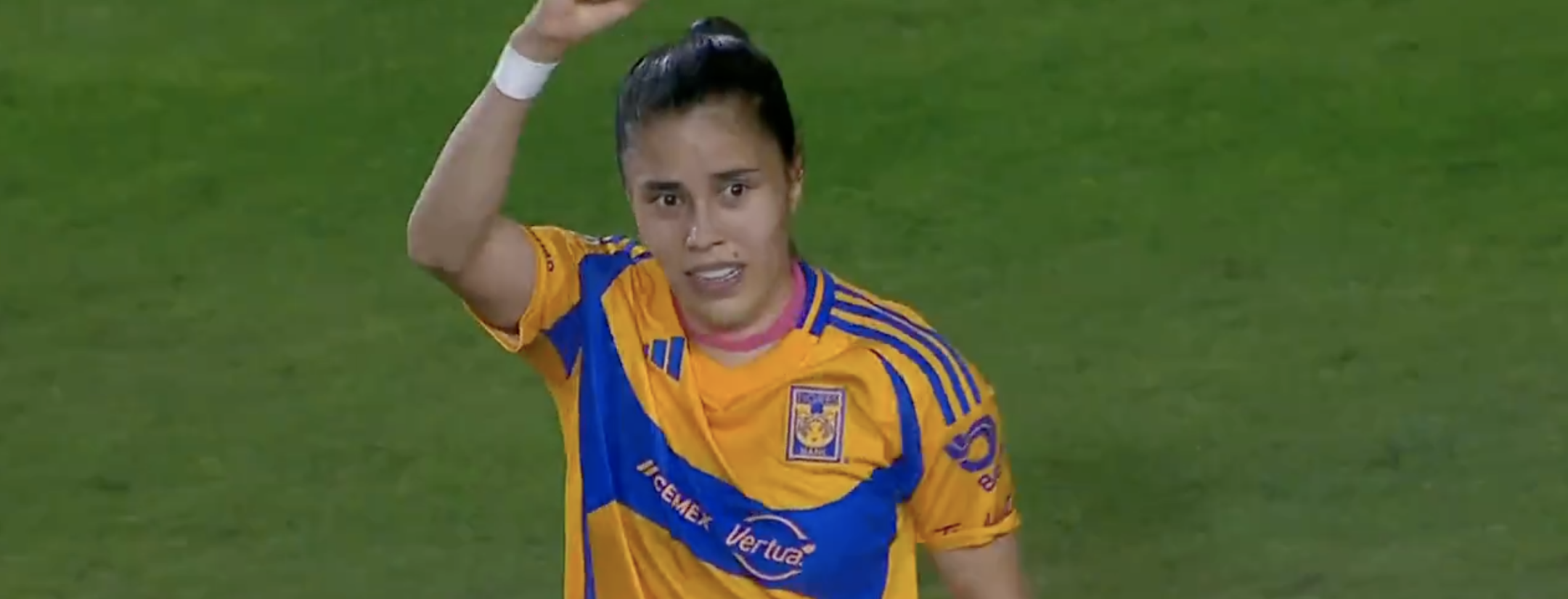 Lizbeth Ovalle Tigres Femenil goal