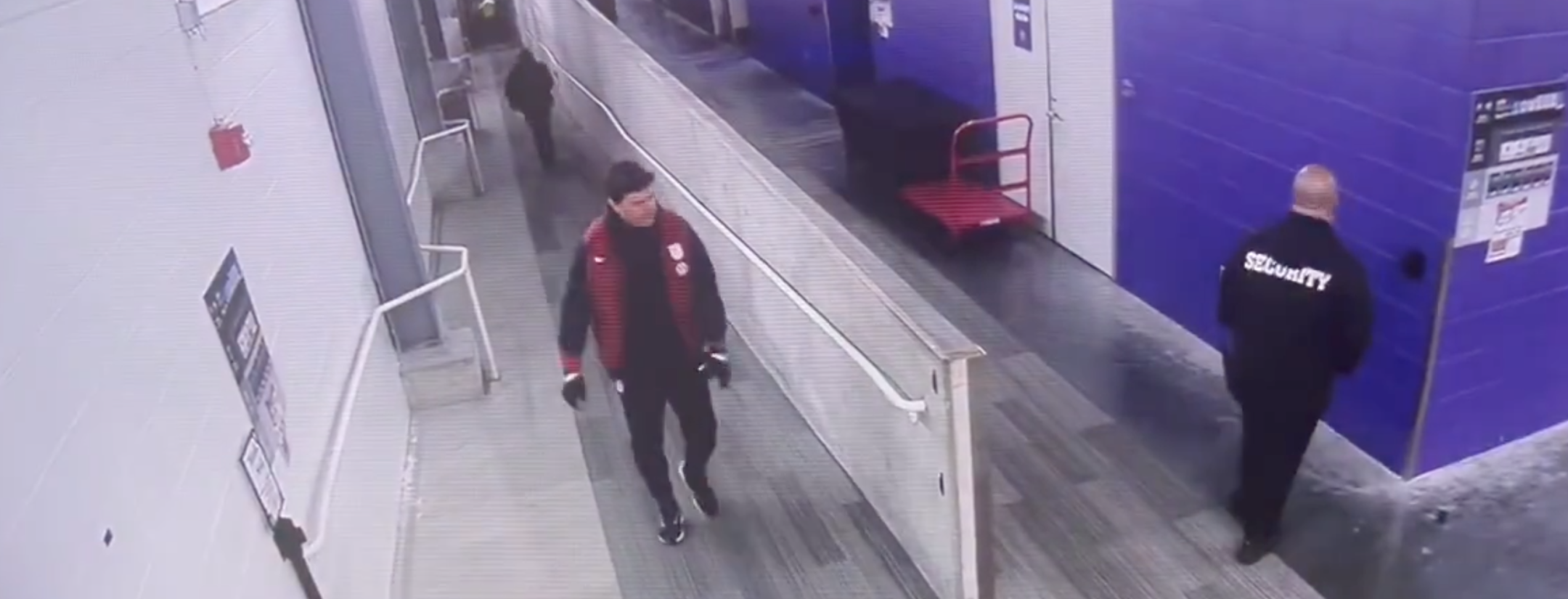 Suspected Pochettino bathroom run