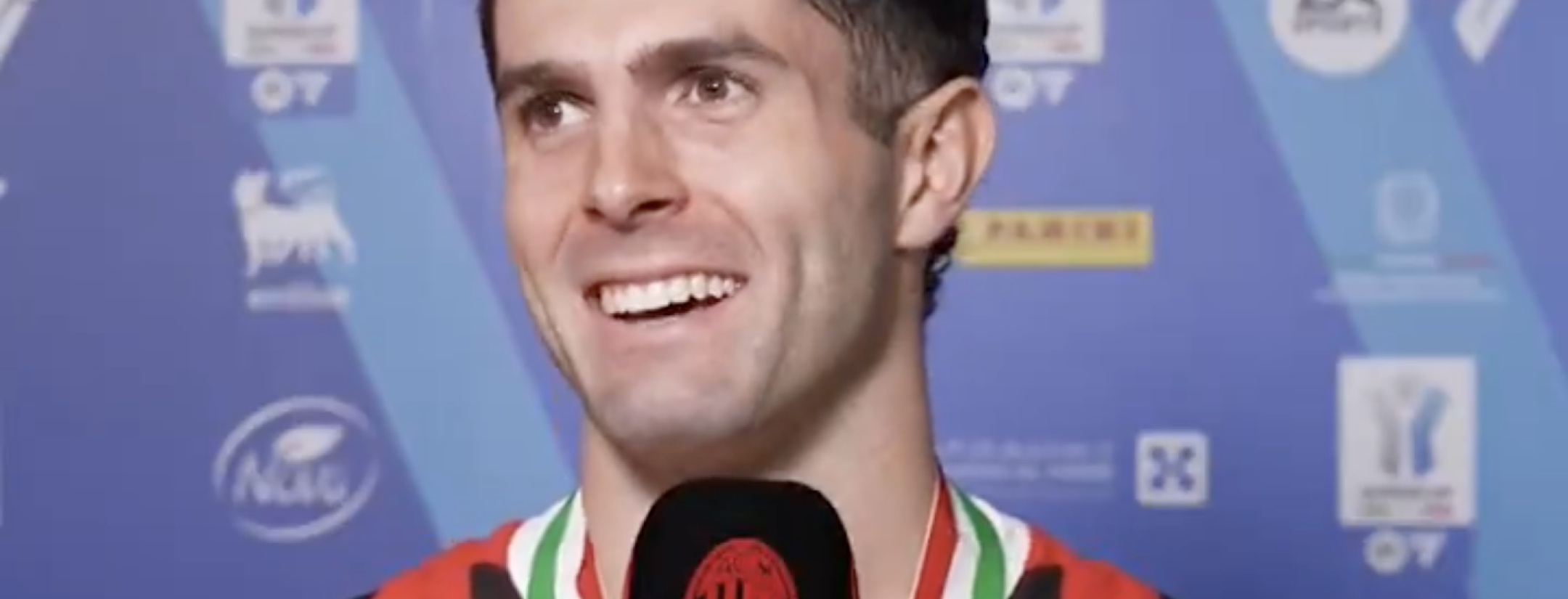 Pulisic speaking Italian