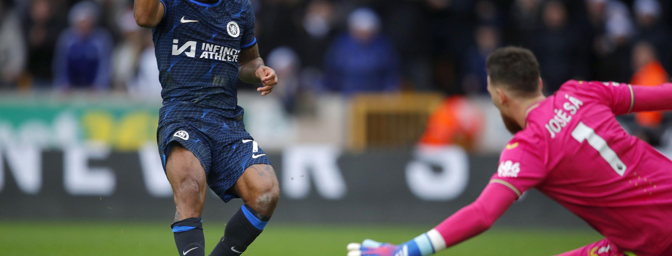 Raheem Sterling fail vs Wolves