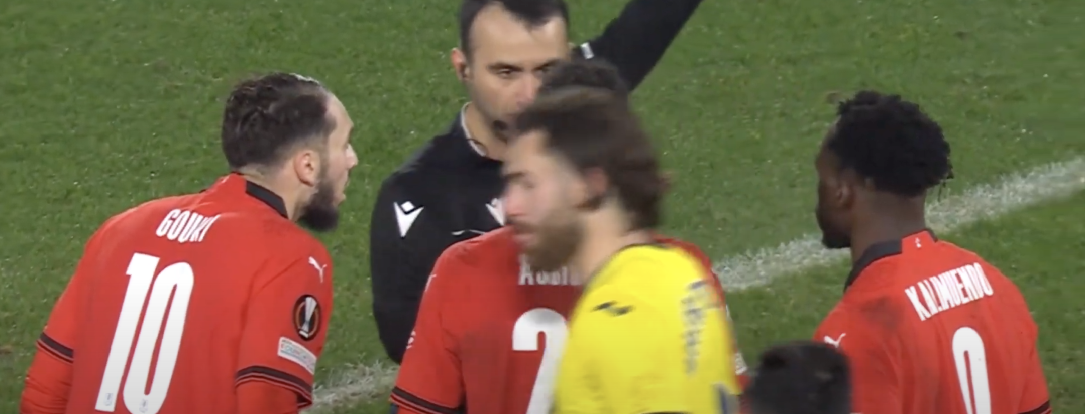 Rennes disallowed goal vs. Villarreal 