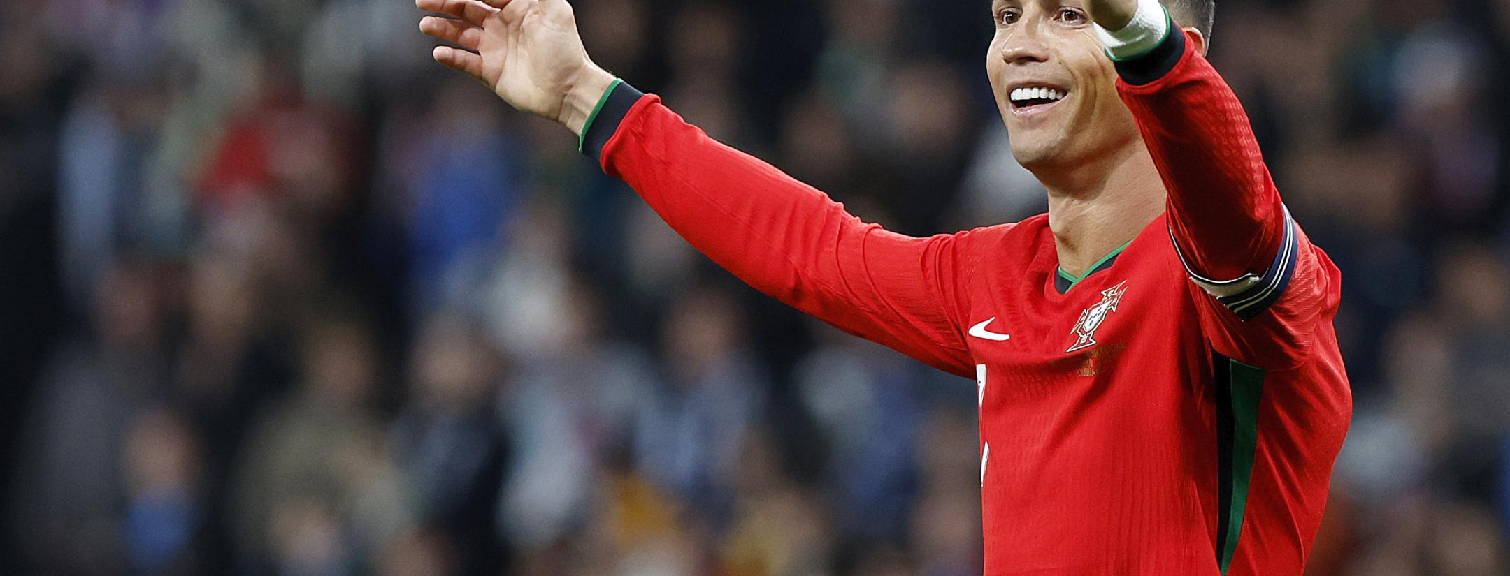 Ronaldo goal vs Poland