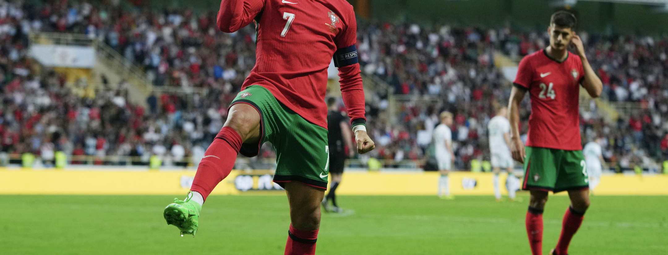 Ronaldo goals vs Ireland