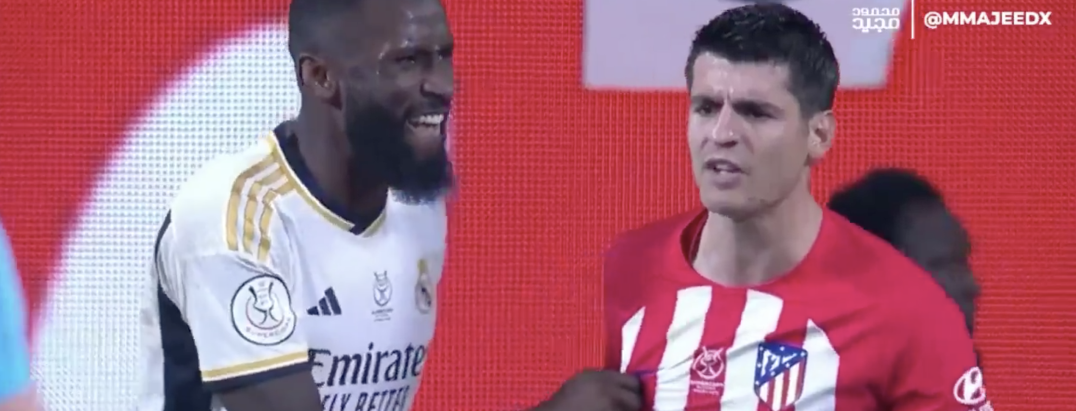 Rudiger Morata nipple twist