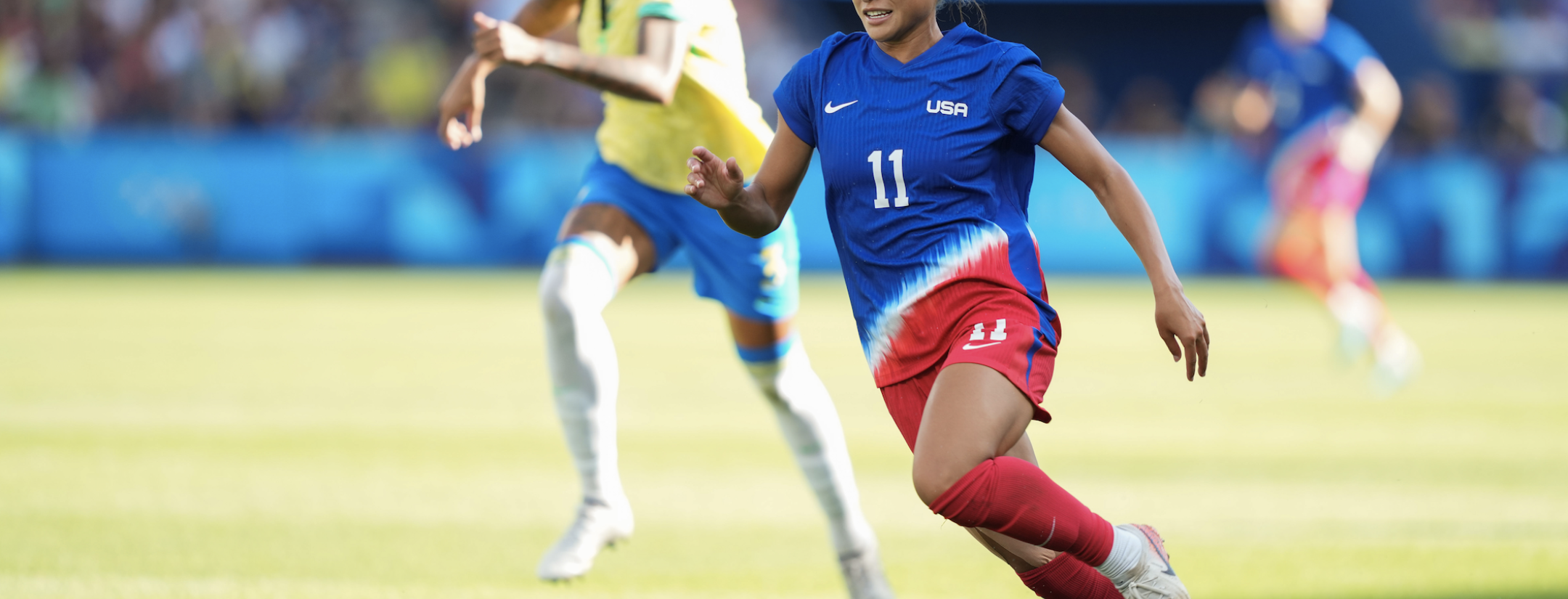 Mallory Swanson goal vs Brazil