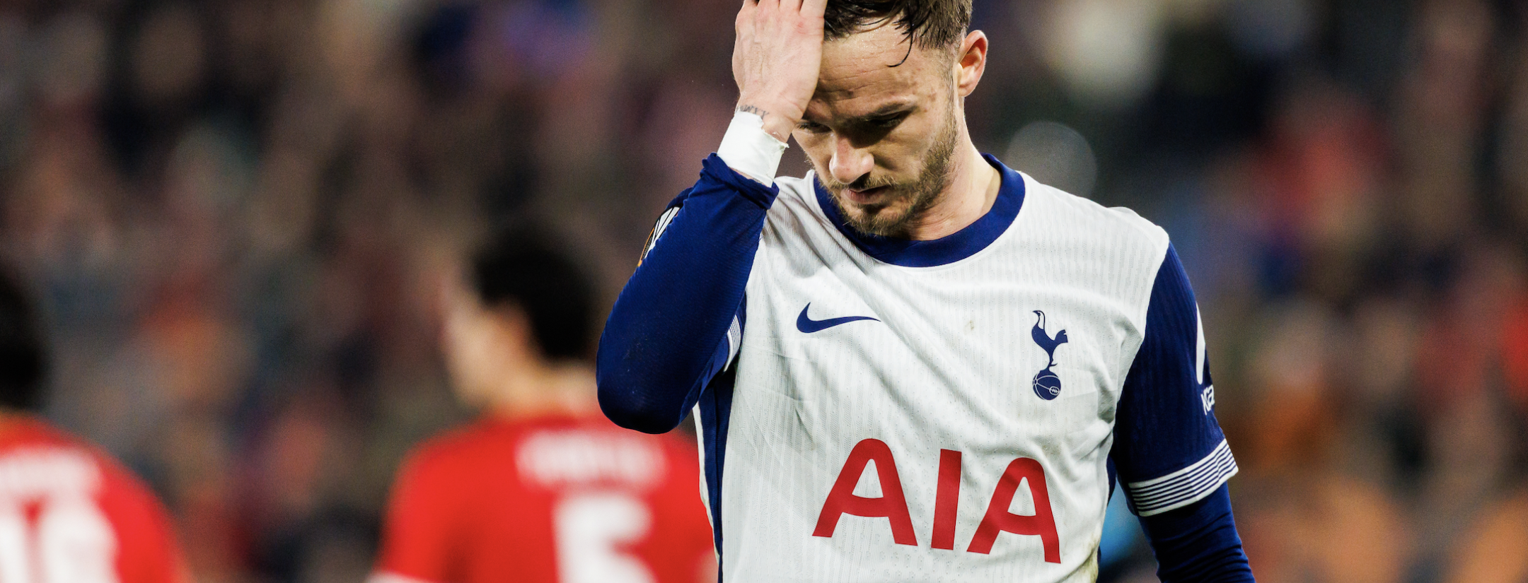 Spurs free kick vs AZ