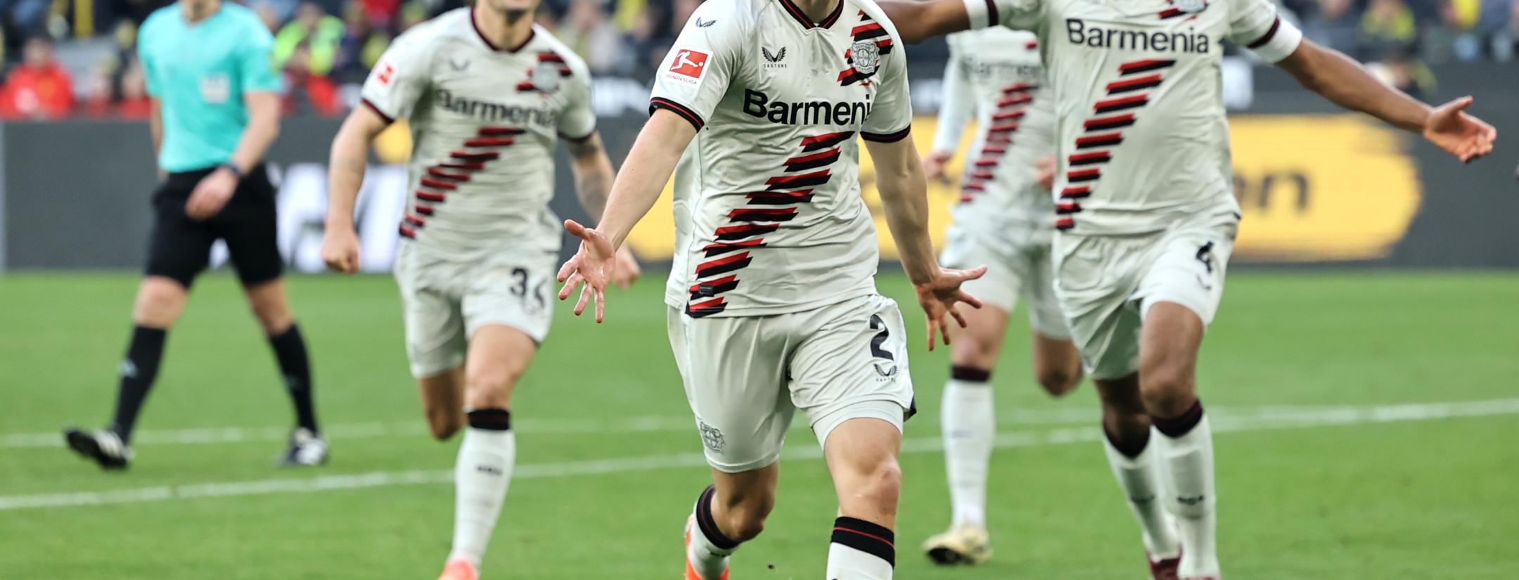 Stanisic goal vs Dortmund