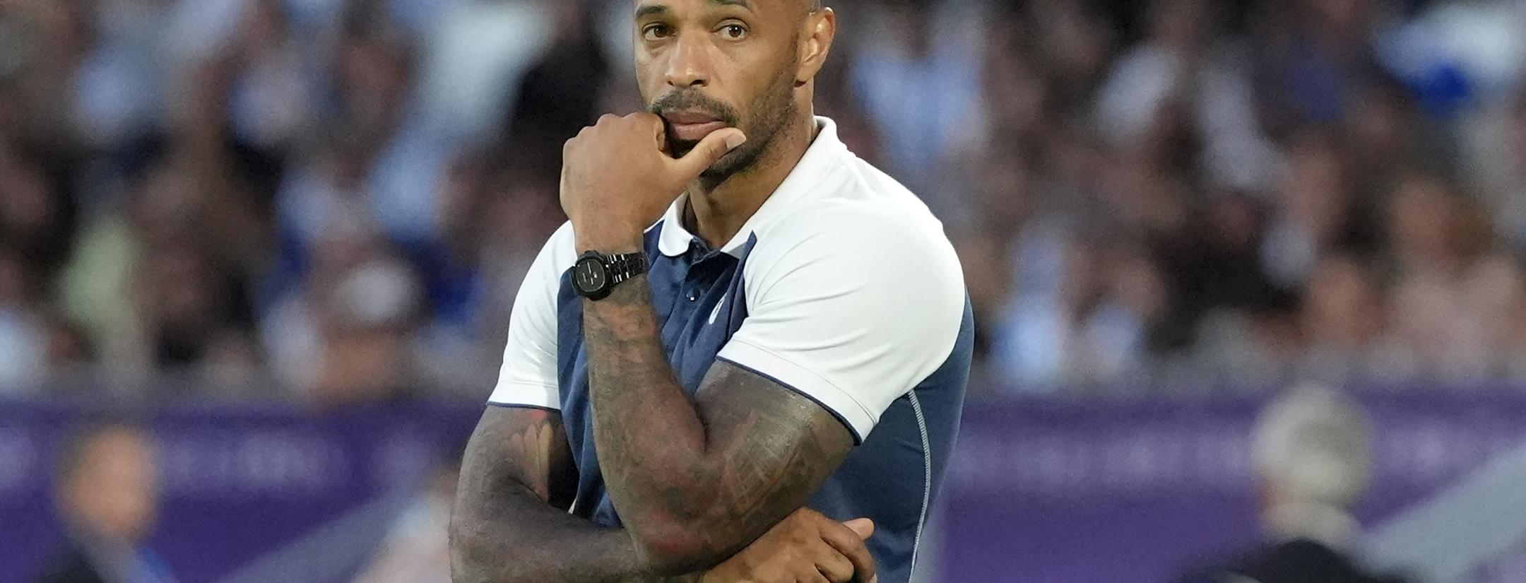 Thierry Henry France fight reaction