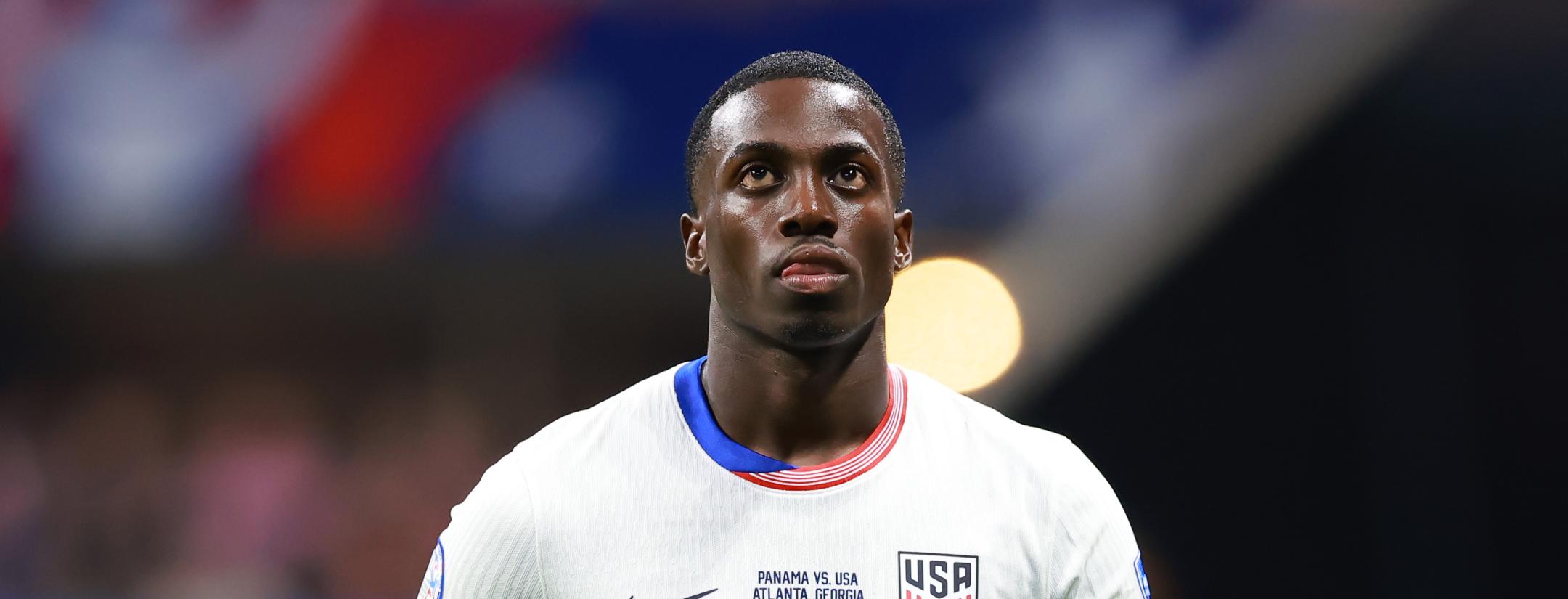 Tim Weah red card vs Panama