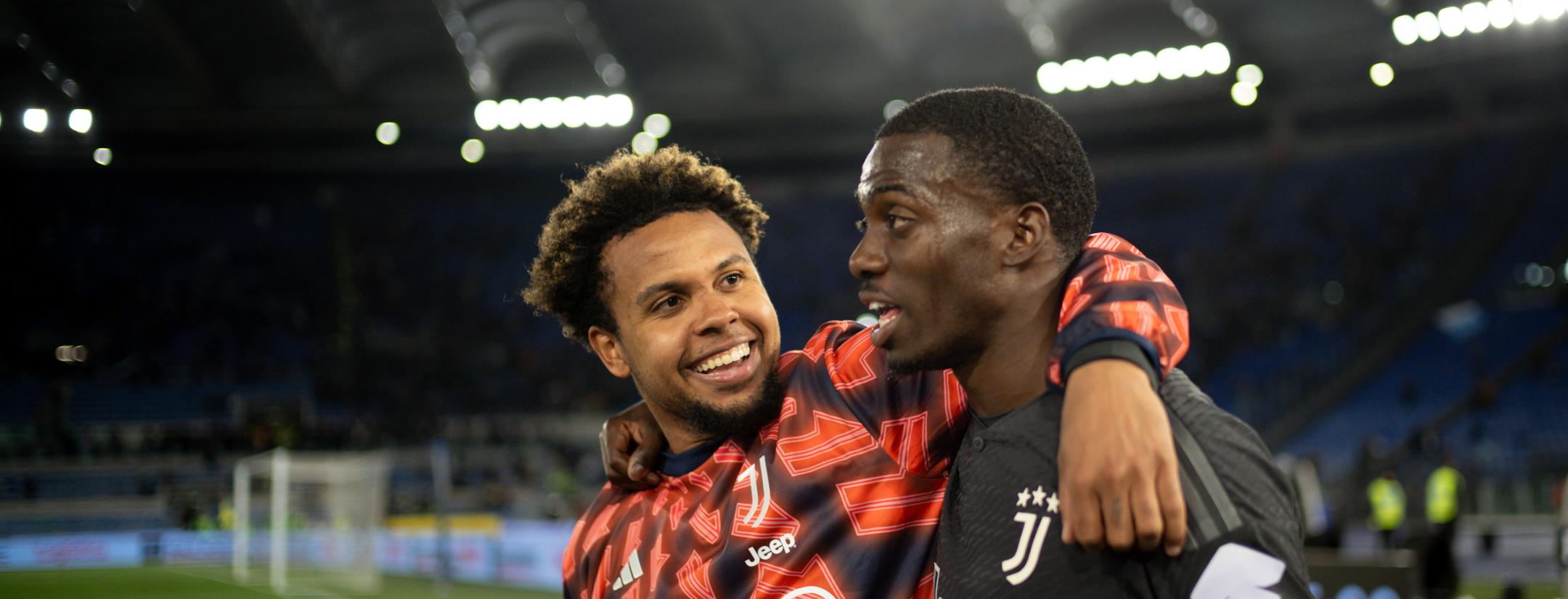 Weah assist vs Lazio sends Juve to final